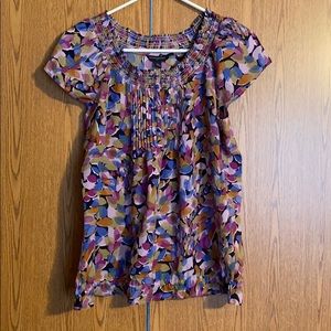 5/$25 Banana Republic Colorful Blouse Dress Shirt